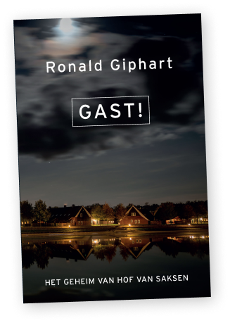Omslag van het boek Gast! door Ronald Giphart