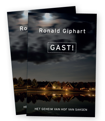 Omslag van het boek Gast! door Ronald Giphart